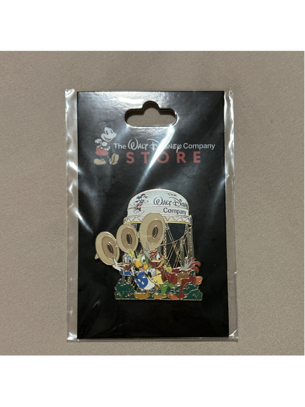 Disney Employee Center Burbank Water Tower Pin Tres Caballeros Cast Pins